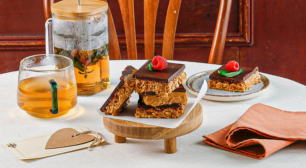 Пирожное с шоколадом