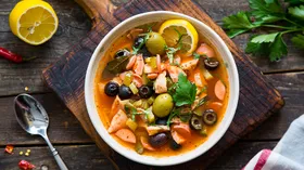 Рецепты с маслом растительным, огурцом и оливками