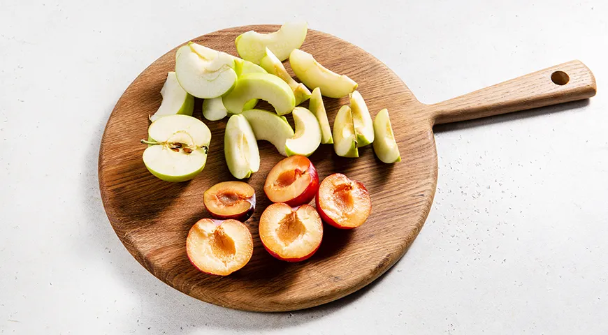 Повидло из яблок и слив