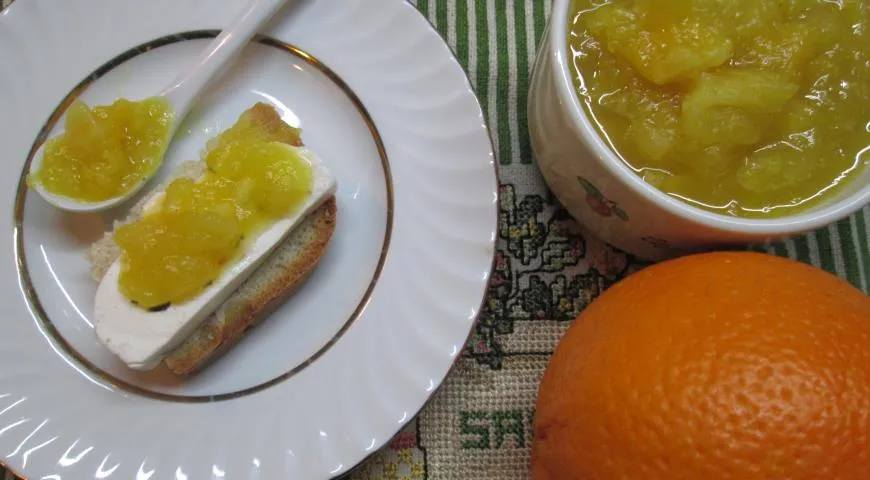 Рецепт чатни из яблок с апельсином