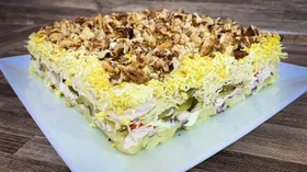 Рецепты с овощами, курятиной и грецким орехом