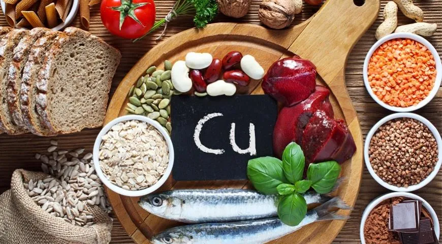 Оказывается, медь не менее важна, чем железо и цинк. В каких продуктах ...