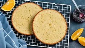 Постный бисквит