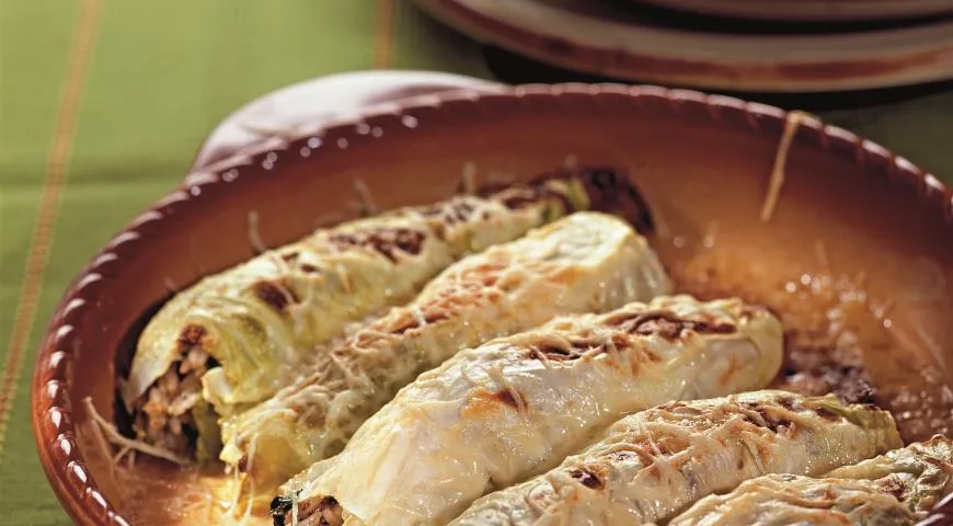 Капустные рулеты со шпротами