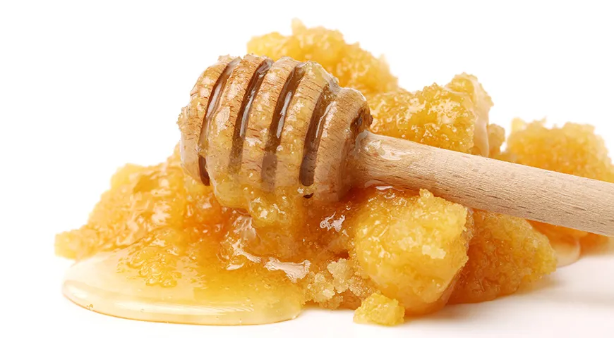 Засахаренный мед не теряет своих полезных свойств