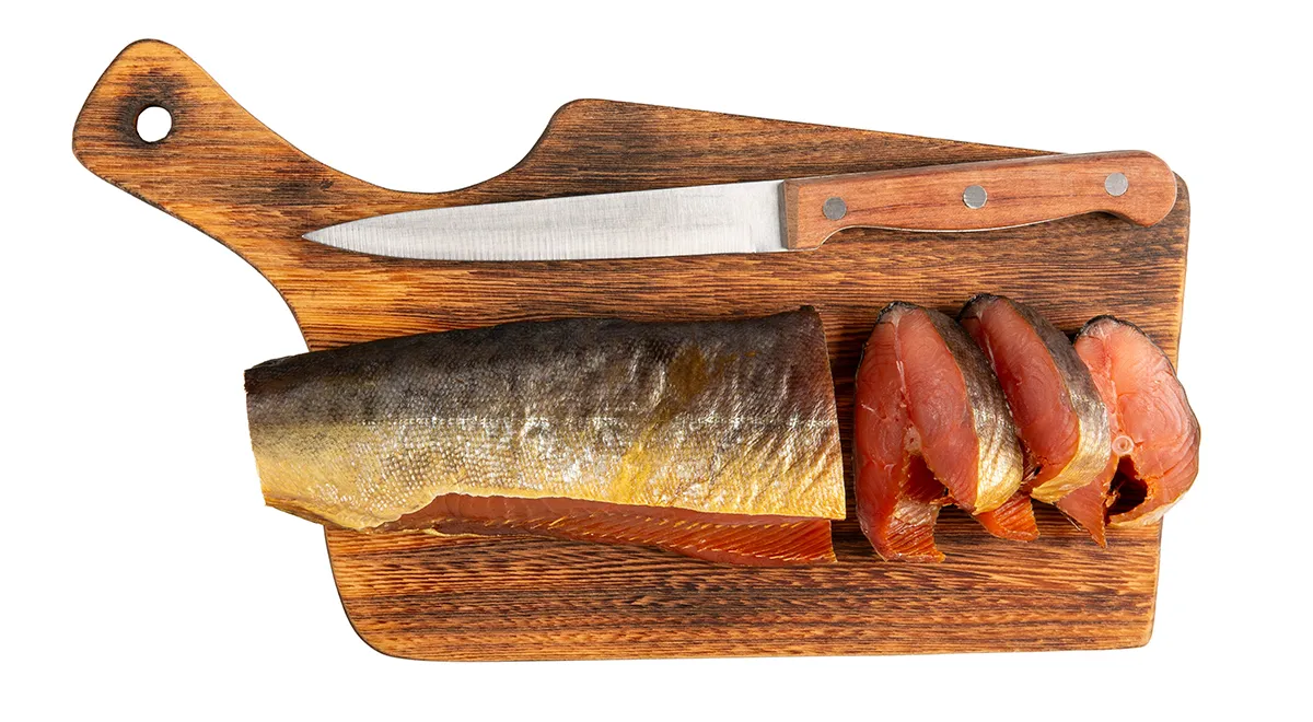 Горбуша копченая