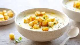 Суп с сыром сливочным