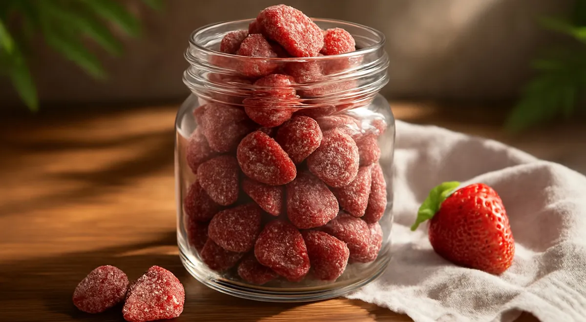Цукаты из клубники