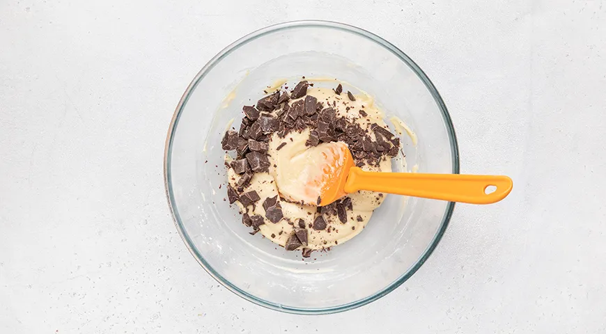 Маффины с кусочками шоколада