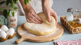 Тесто  с маслом оливковым