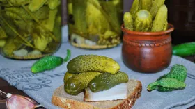 Простые рецепты с корнишонами и огурцом
