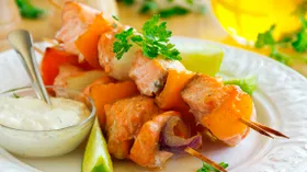 Шашлык из кеты