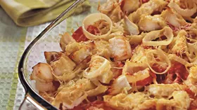 Рецепты с твёрдыми сырами, сметаной и картофелем