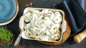 Рецепты с чесноком, молочной продукцией и кабачком