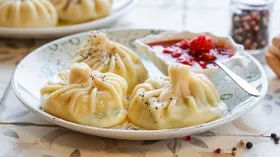 Хинкали с картошкой