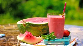 Рецепты с арбузом и клубникой