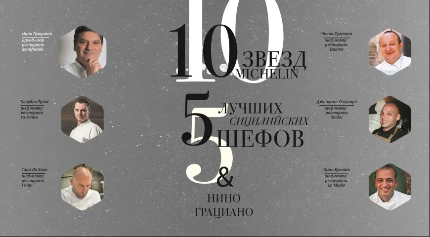 Гастрономическое событие "Десять звезд Michelin" в Москве 