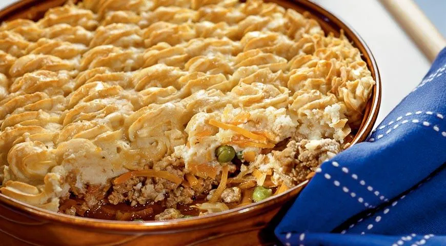 Рецепт Мясной пирог от Гордона Рамзи (Shepherd's Pie) в домашних условиях