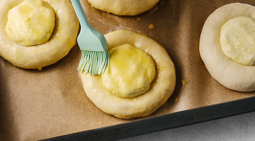 Ватрушки с картофелем и творогом