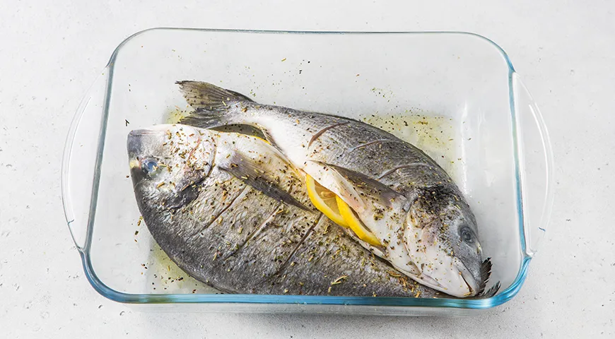 Дорада на электрогриле