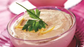 Рецепты с рыбой, фруктами и сливками