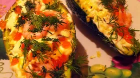 Рецепты с соусами и икрой горбуши