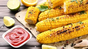 Печеная кукуруза
