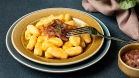 Картофельные ньокки с тыквой