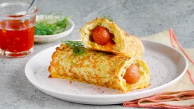 Выпечка с плавлеными сырами