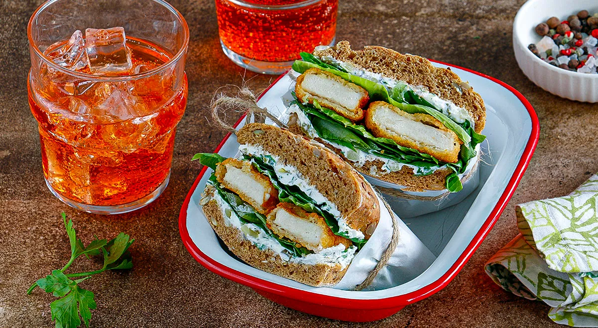 Рецепт сэндвича с наггетсами