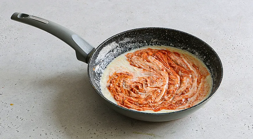 Бефстроганов с гречкой