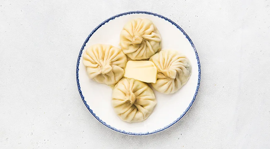 Хинкали с картошкой