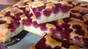 Простые рецепты с молоком и малиной