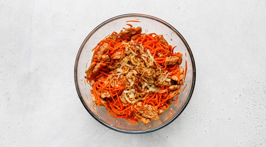 Соевое мясо по-корейски