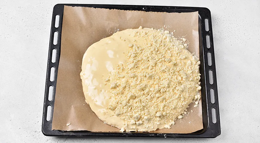 Немецкий пирог «Кухен» со штрейзелем