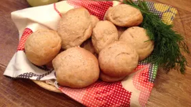 Ржано-пшеничные булочки с кабачком