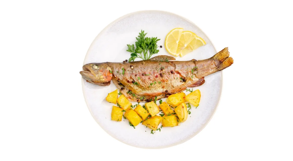 Запеченная форель