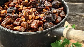 Рецепты с мясом, орехами и сухофруктами