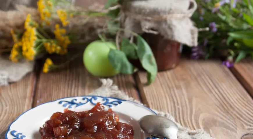 Варенье из яблок «Пятиминутка»: пошаговый рецепт, простой и быстрый от Марины Выходцевой