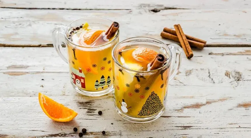 Безалкогольный пряный сидр