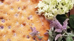 Рецепты с мукой, сметаной и вишней
