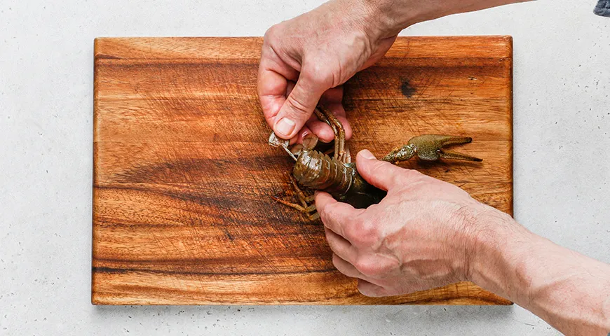 Крем-суп из раков