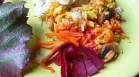 Рецепты с курятиной, рисом и шампиньонами