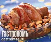 Рецепты с овощами, свининой и фасолью