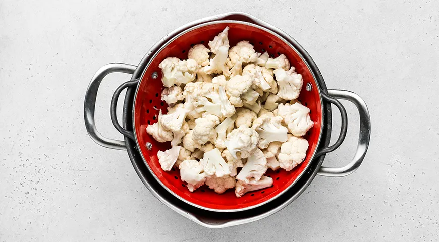 Запеченная цветная капуста с сыром по-домашнему