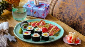 Рецепты с морепродуктами, огурцом и имбирём