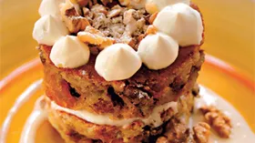 Рецепты со сметаной, орехами и изюмом