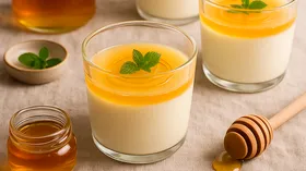 Медовая панна котта