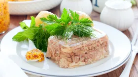Холодец с курятиной