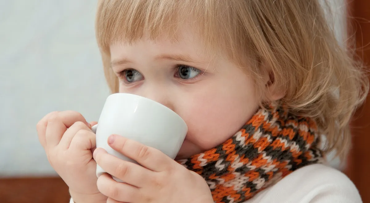 Что пить детям при простуде